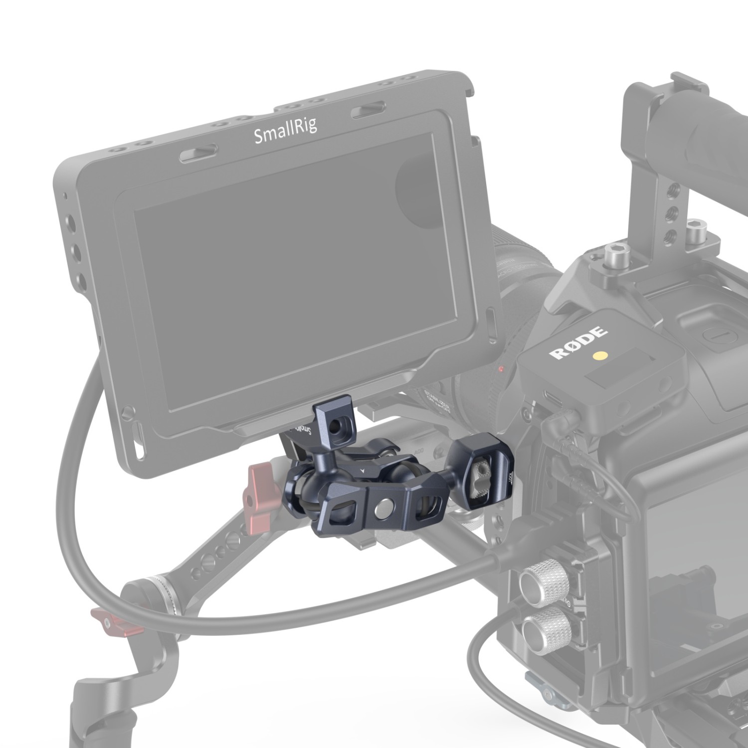 SMALLRIG MAGIC ARM WITH DUAL BALL HEADS (1/4”-20 SCREW AND NATO CLAMP) 3875 - 7
