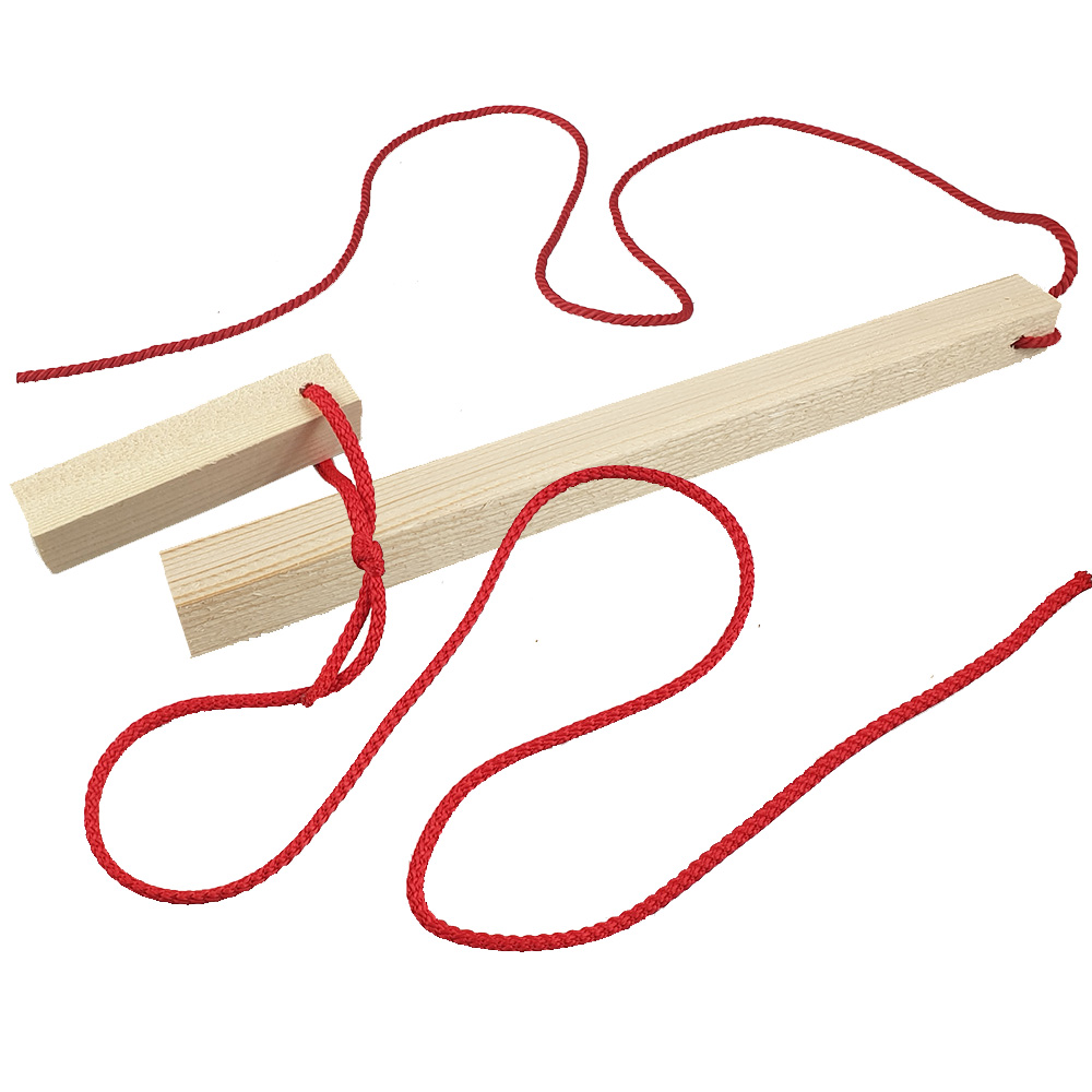 Tracking stick with string