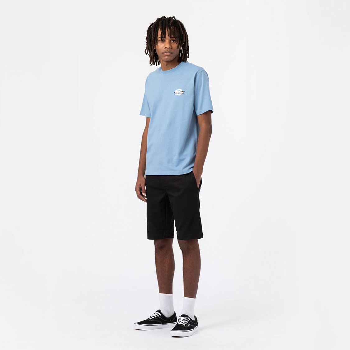 Dickies Skate - Slim Flex Work Short Black - 3