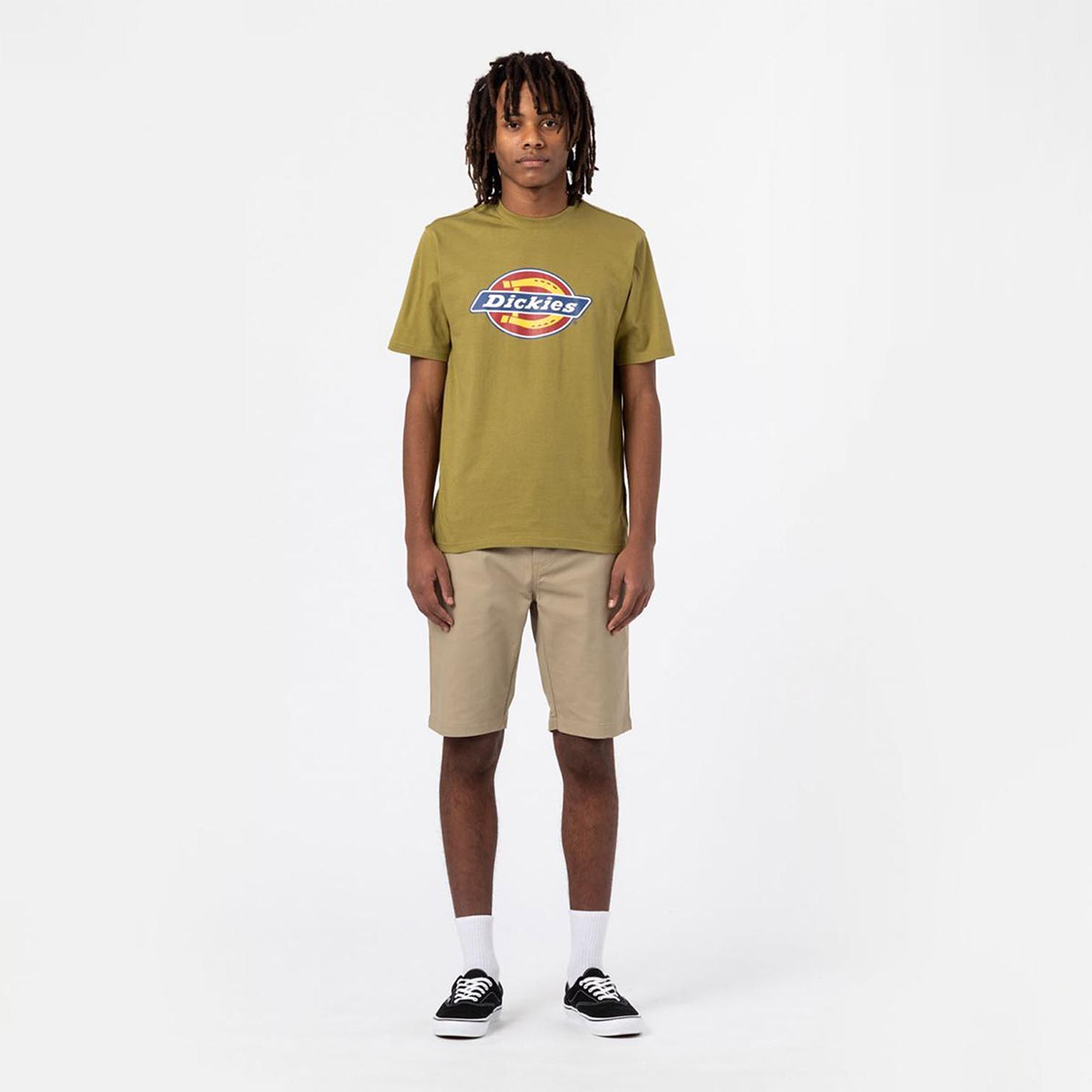Dickies Skate - Slim Flex Work Short Khaki - 3