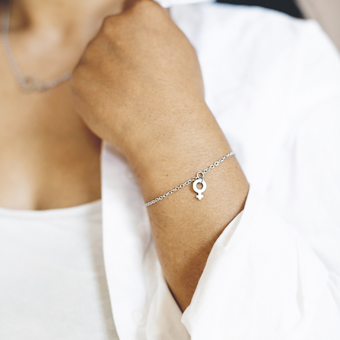 Femme bracelet female  steel, mini