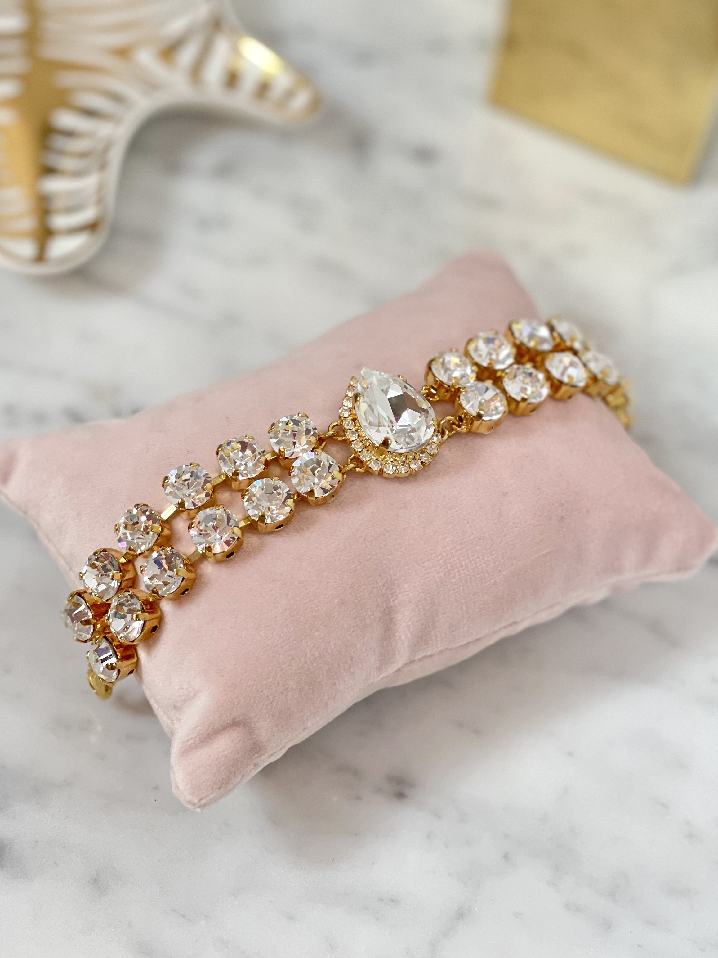 Bracelet Denise Clear Gold