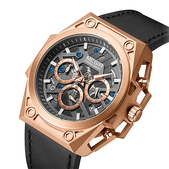 Megir Brute Force Rose Gold