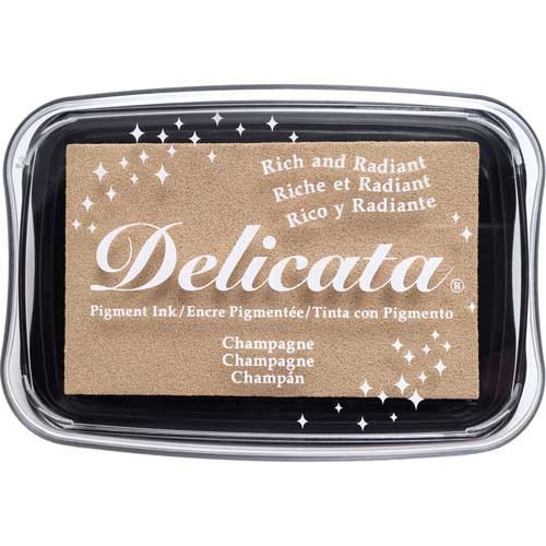 Stämpeldyna Champagne Shimmer - Tsukineko 75x45 mm