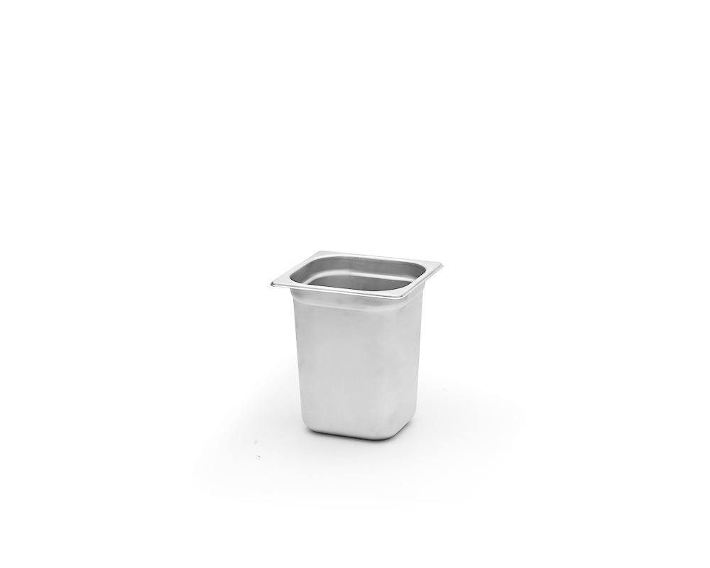 Stainless steel canteens Agnelli GN 1/6 - 4