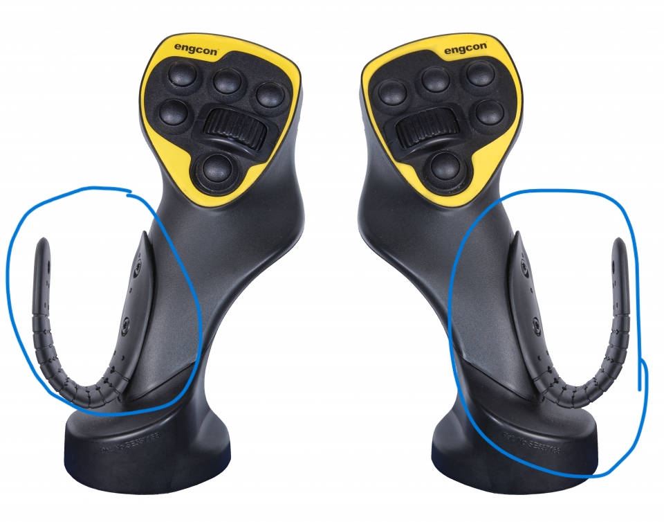 Handlesstöd Engcon MIG2 Joystick reservdelskit