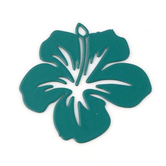 Charm Painted, seagreen, 21mm