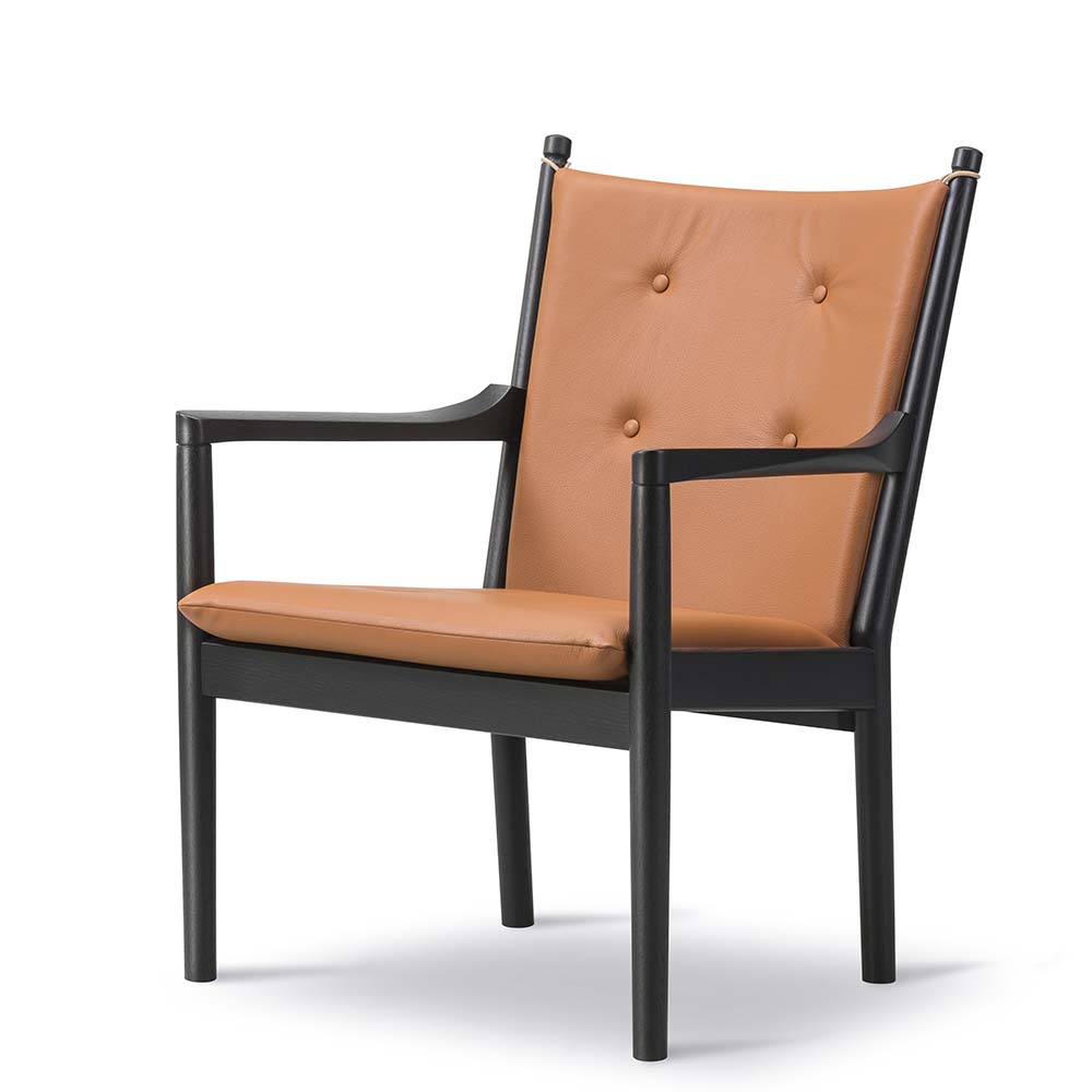 Wegner 1788 Lounge Chair Läder -  Fredericia Furniture - 6