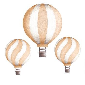 Peach Vintage Balloon set