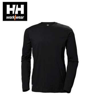 T-paita Helly Hansen Manchester pitkähihainen Nainen Musta