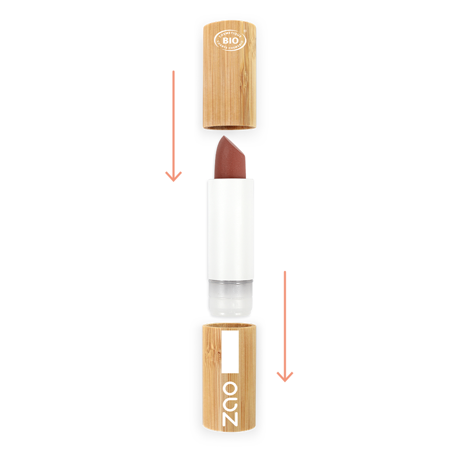 ZAO Classic Lipstick 467 Dark Nude - 3