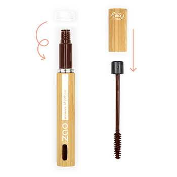 ZAO Mascara Aloe Vera 091 Dark Brown
