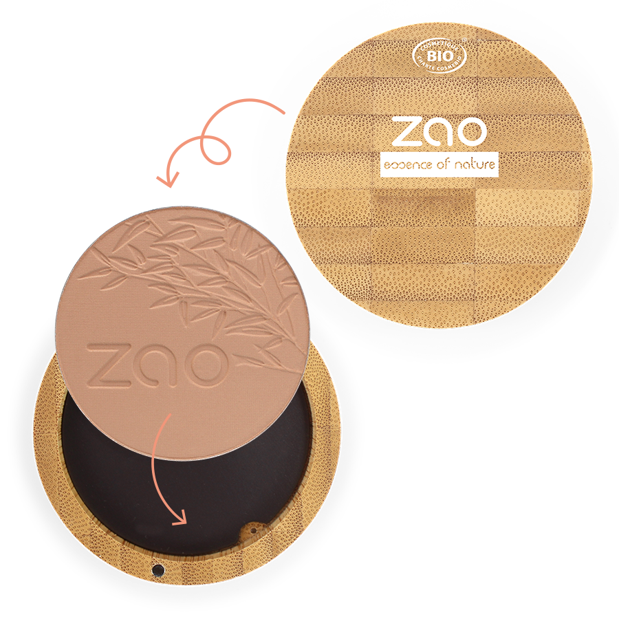 ZAO Compact Powder 305 Pink Sand - 3