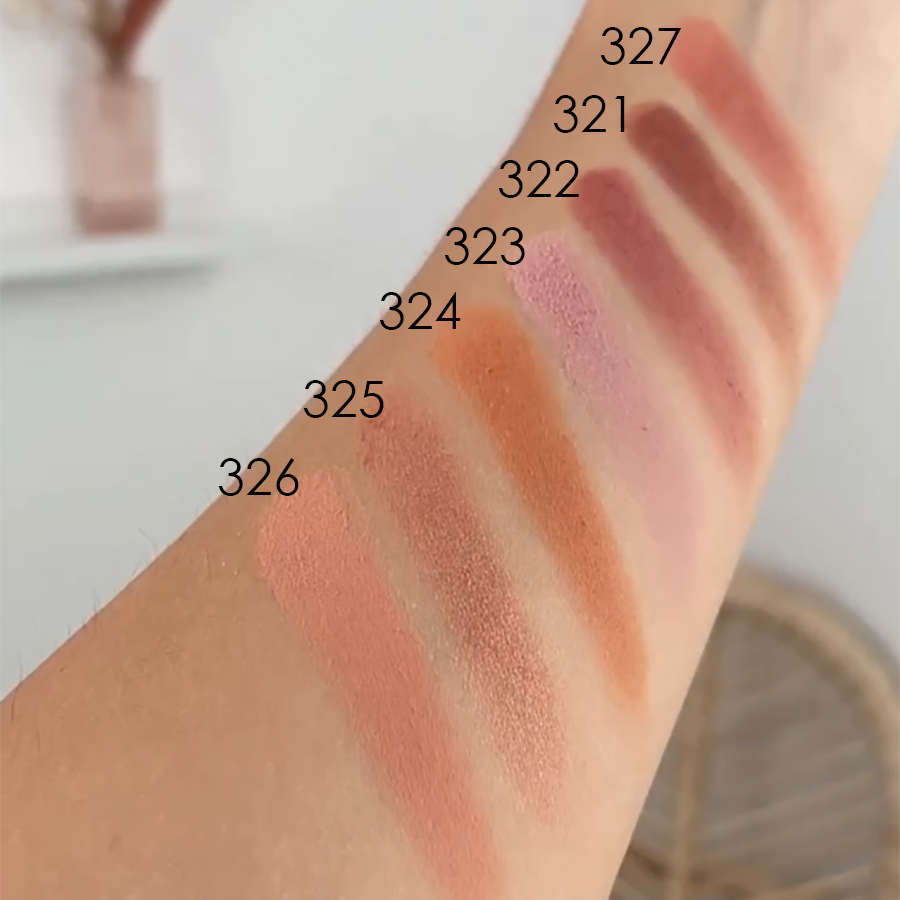 ZAO Compact Blush 321 Brown Orange - 2
