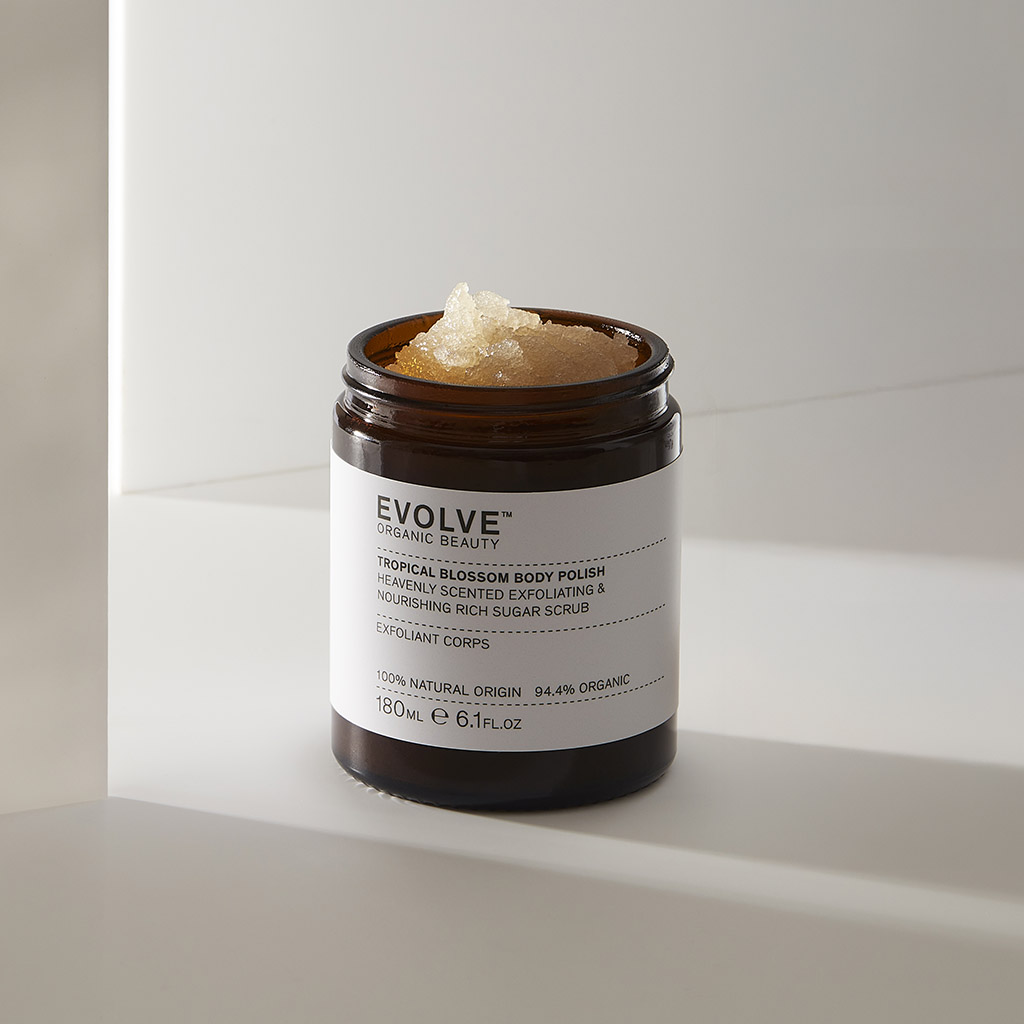 EVOLVE Tropical Blossom Body Polish 180ml - NEW - 4