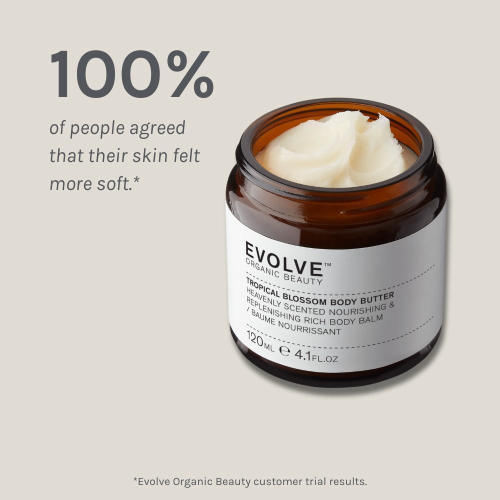 EVOLVE Tropical Blossom Body Butter 120ml - 4
