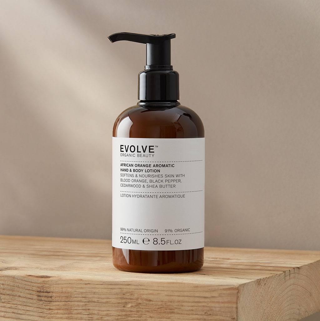 EVOLVE African Orange Aromatic Hand & Body Lotion 250ml - 2
