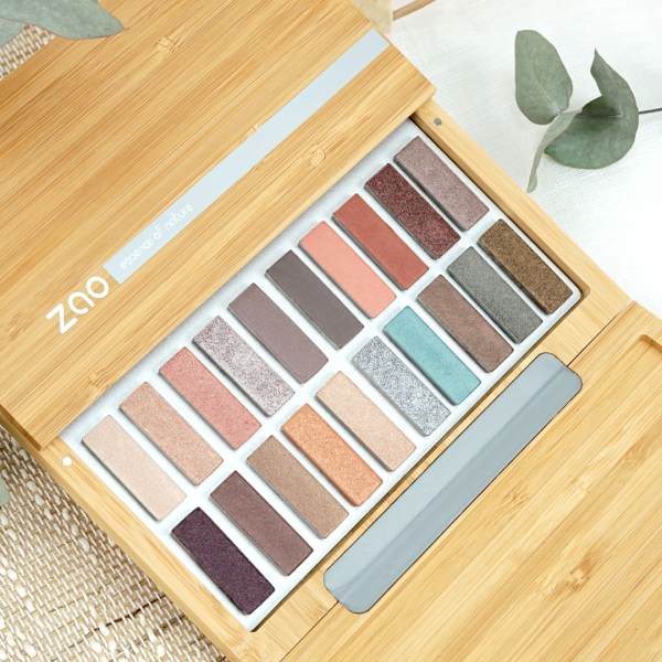 ZAO Refillable Magnetic Bamboo Palette XL (tom) - 6