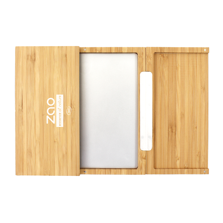 ZAO Refillable Magnetic Bamboo Palette XL (tom)
