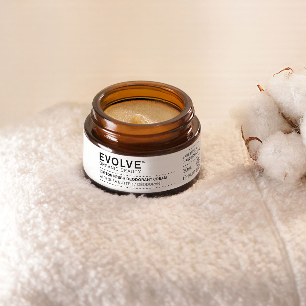 EVOLVE Cotton Fresh Deodorant Cream 30ml - 2