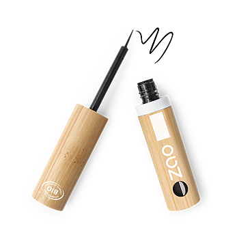 ZAO Liquid Eyeliner Brush 070 Intense Black