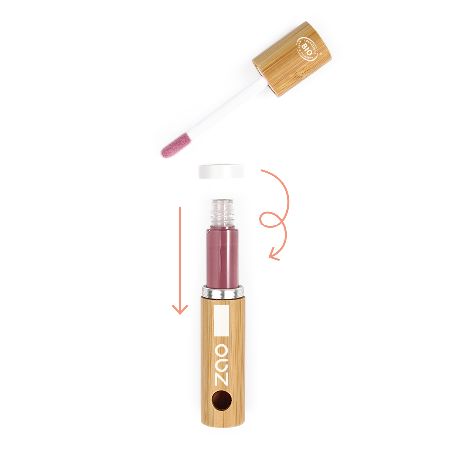 ZAO Lip Polish 037 Rosewood - 5