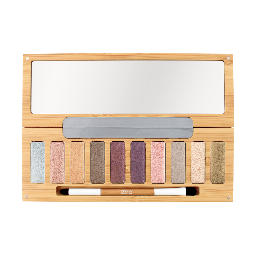 ZAO Ultra Shiny Eyeshadow Palette - 3
