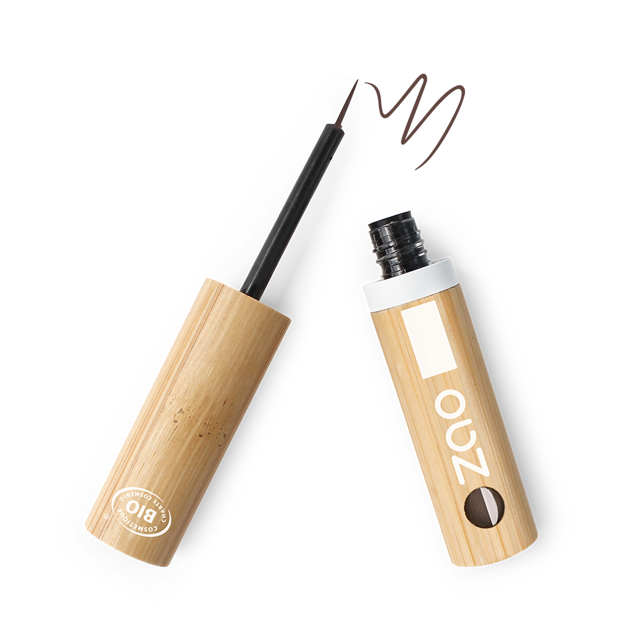 ZAO Liquid Eyeliner Brush 071 Dark Brown