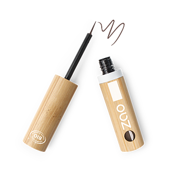 ZAO Liquid Eyeliner Brush 071 Dark Brown
