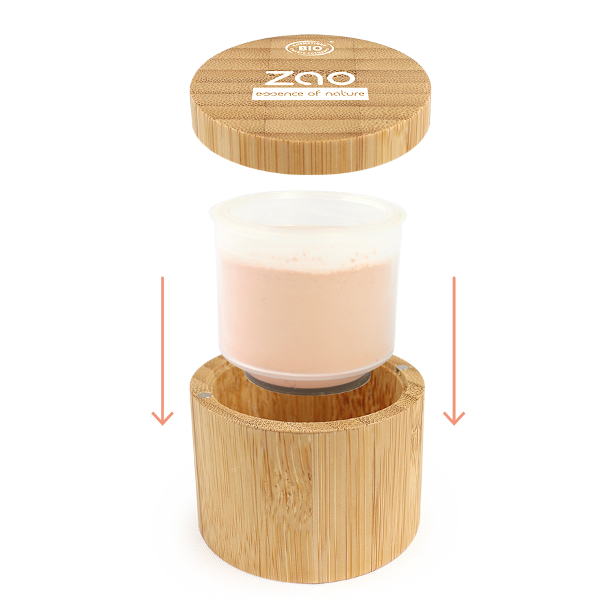 ZAO Refill Mineral Silk 503 Beige Orange - 4