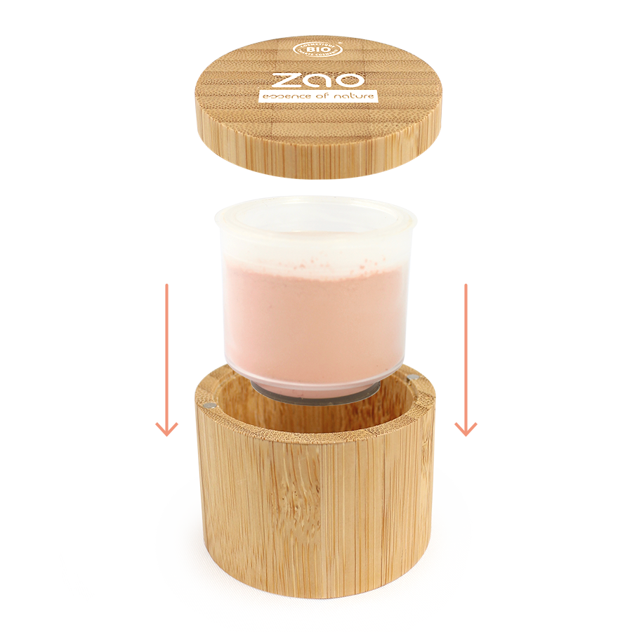 ZAO Refill Mineral Silk 505 Coffee Beige - 3