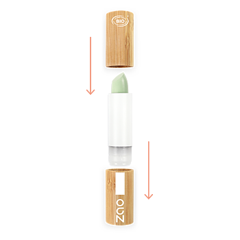 ZAO Concealer Stick 499 Green anti red patches