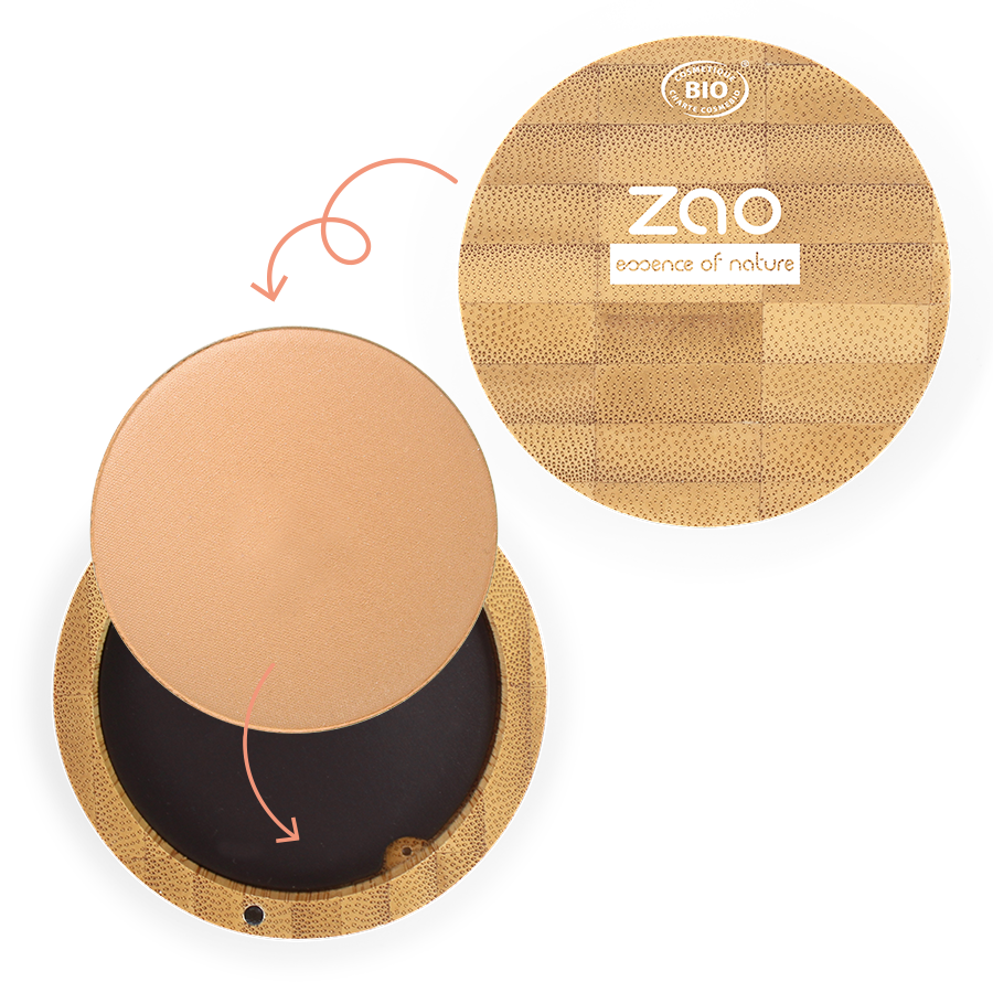 ZAO Mineral Cooked Bronzer 347 Apricot beige - 2