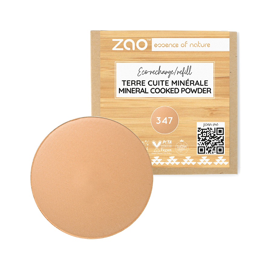 ZAO Refill Mineral Cooked Bronzer 347 Natural glow