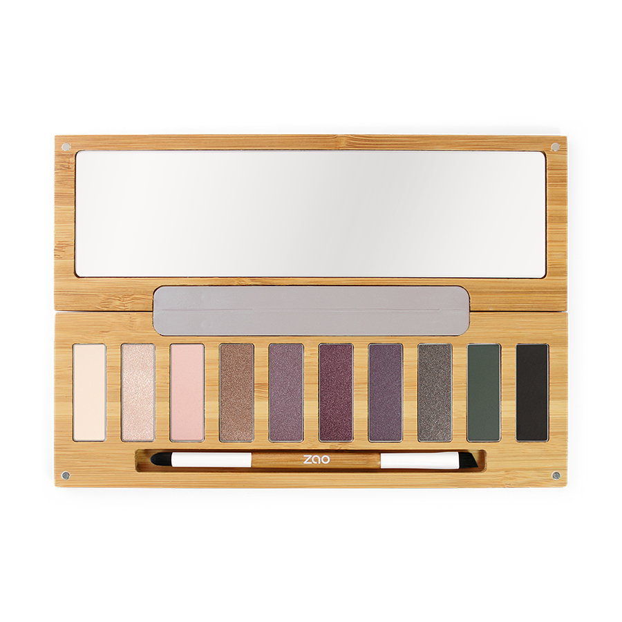 ZAO Matte & Pearly Eyeshadow Palette - 3