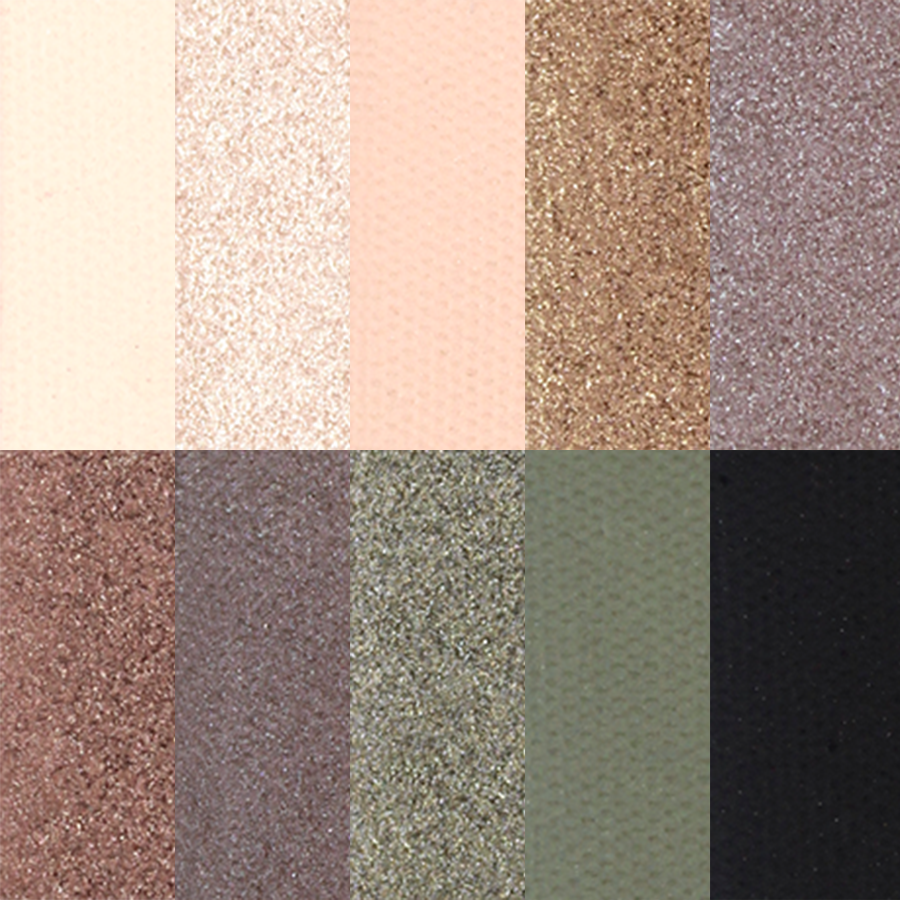 ZAO Matte & Pearly Eyeshadow Palette - 4