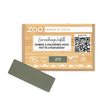 ZAO Refill Rectangle Eye Shadow 213 Army Green