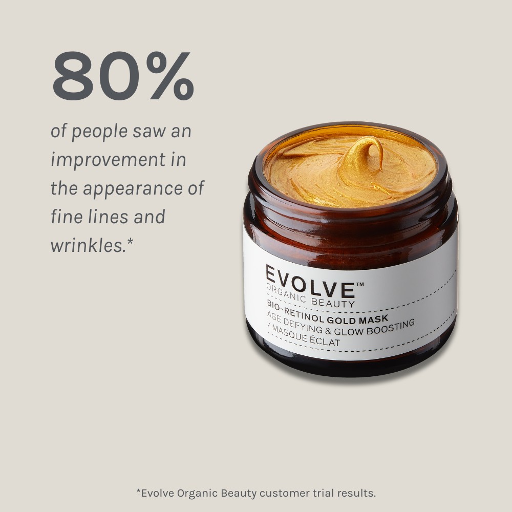 EVOLVE Bio-Retinol Gold Mask 60ml - 7