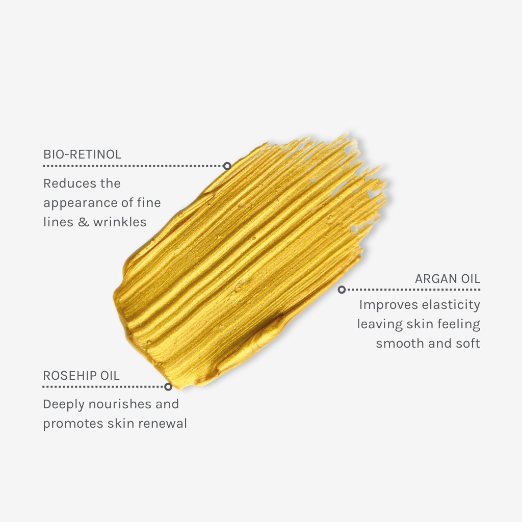 EVOLVE Bio-Retinol Gold Mask 30ml - 2