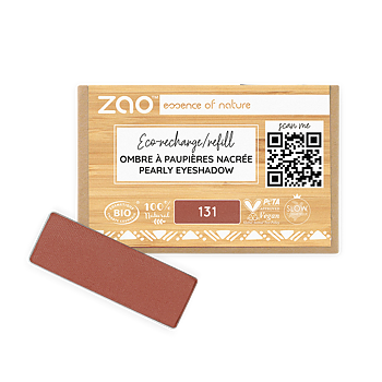 ZAO Refill Rectangle Eye Shadow 131 Sienna Earth