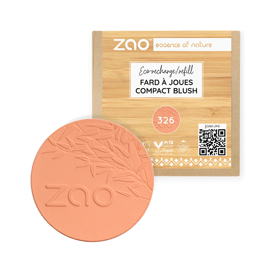 ZAO Refill Compact Blush 326 Natural Radiance