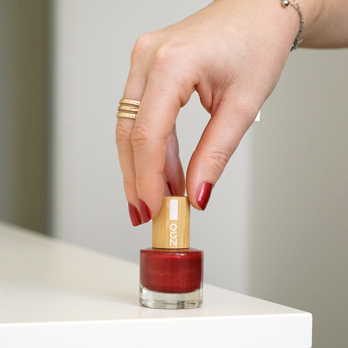 ZAO Nailpolish 674 Pearly Red - 2