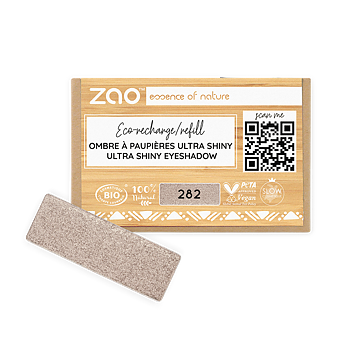 ZAO Refill Rectangle Eye Shadow 282 Lilac Silver