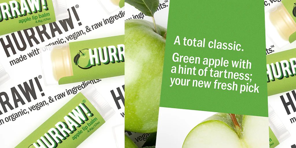 HURRAW! Apple Lip Balm - 2
