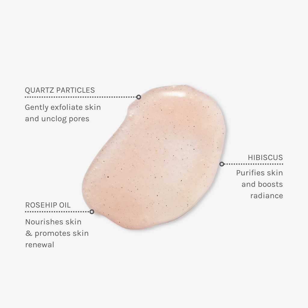 EVOLVE Rose Quartz Facial Polish 60ml - 3