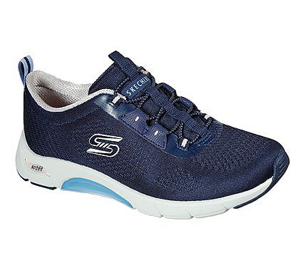 Skechers Womens Skech-Air Arch Fit - Navy Pink