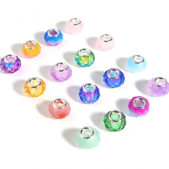 Bead / pendant- Glass Facett