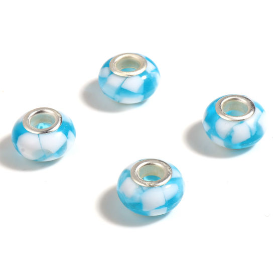 Charm , Glass Blue pattern