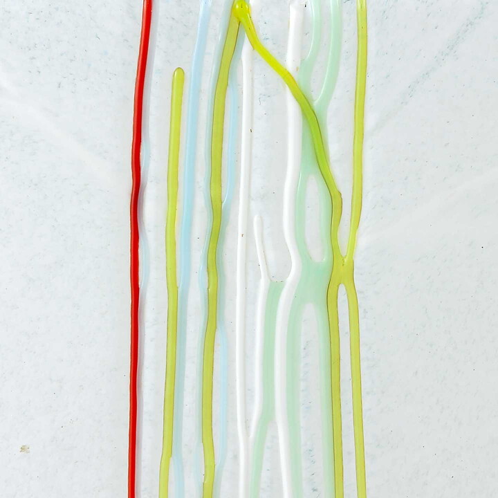 バーティル･ヴァリーン Rainbowシリーズ   虹のガラスの花瓶 Vase  20cm 1982年
