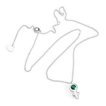 SIGRÉN Future Is Female Jade halsband